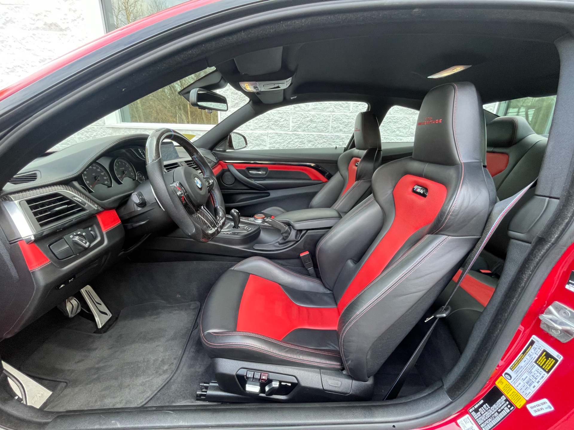 Bmw red outlet seats for sale